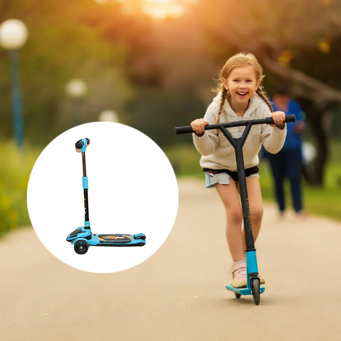 Foldable Kick Scooter For Kids