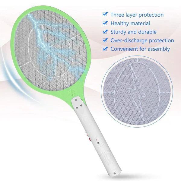 Rechargeable Mosquito Zapper Racket