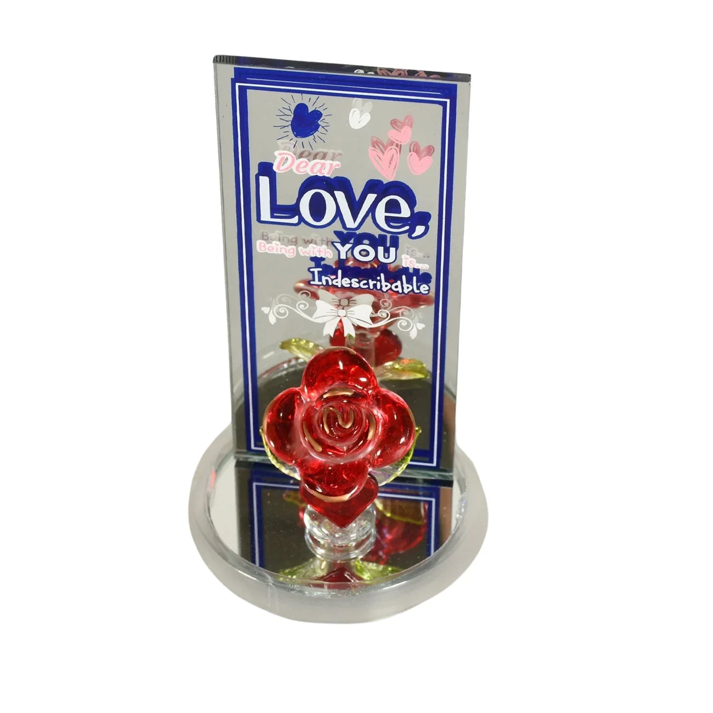 Lovely Rose Love Showpiece – 1 Pc