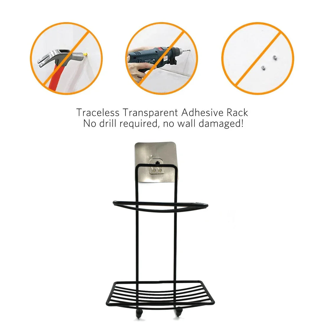 2-Layer Stainless Steel Soap Rack