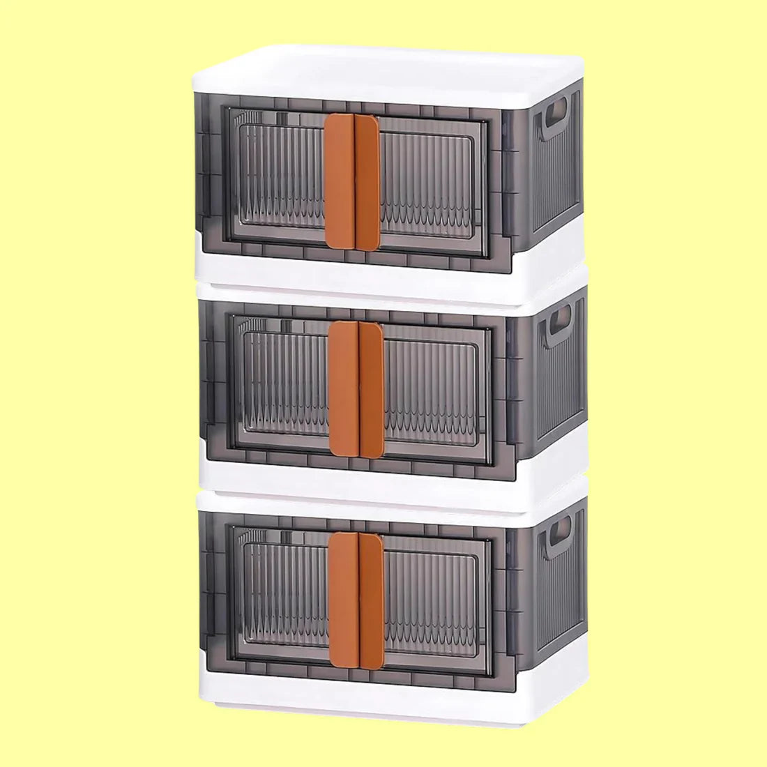 3-Layer Plastic Folding Storage Cabinet