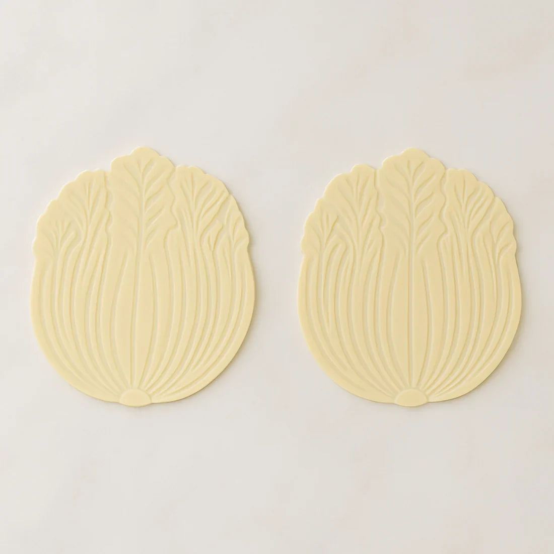 Leaf Silicone Coaster Set