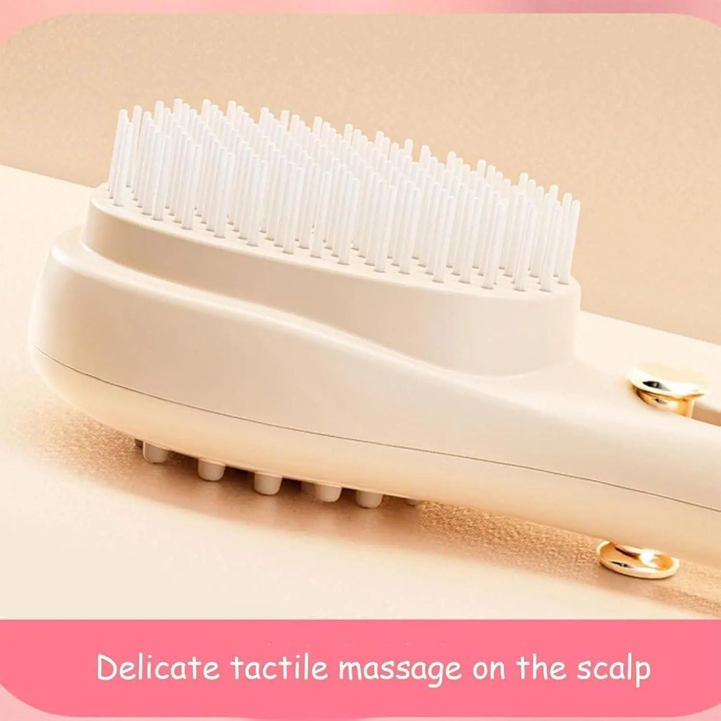 Retractable Bristle Scalp Comb