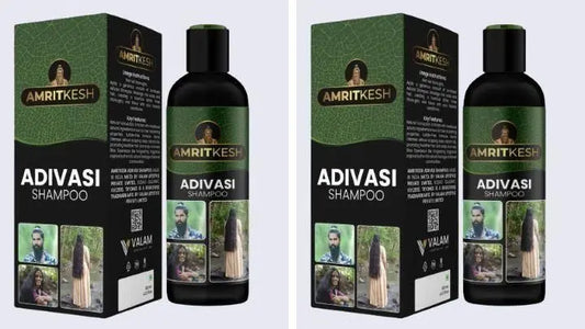Amritkesh Adivasi Shampoo – 100ml (Pack of 2)