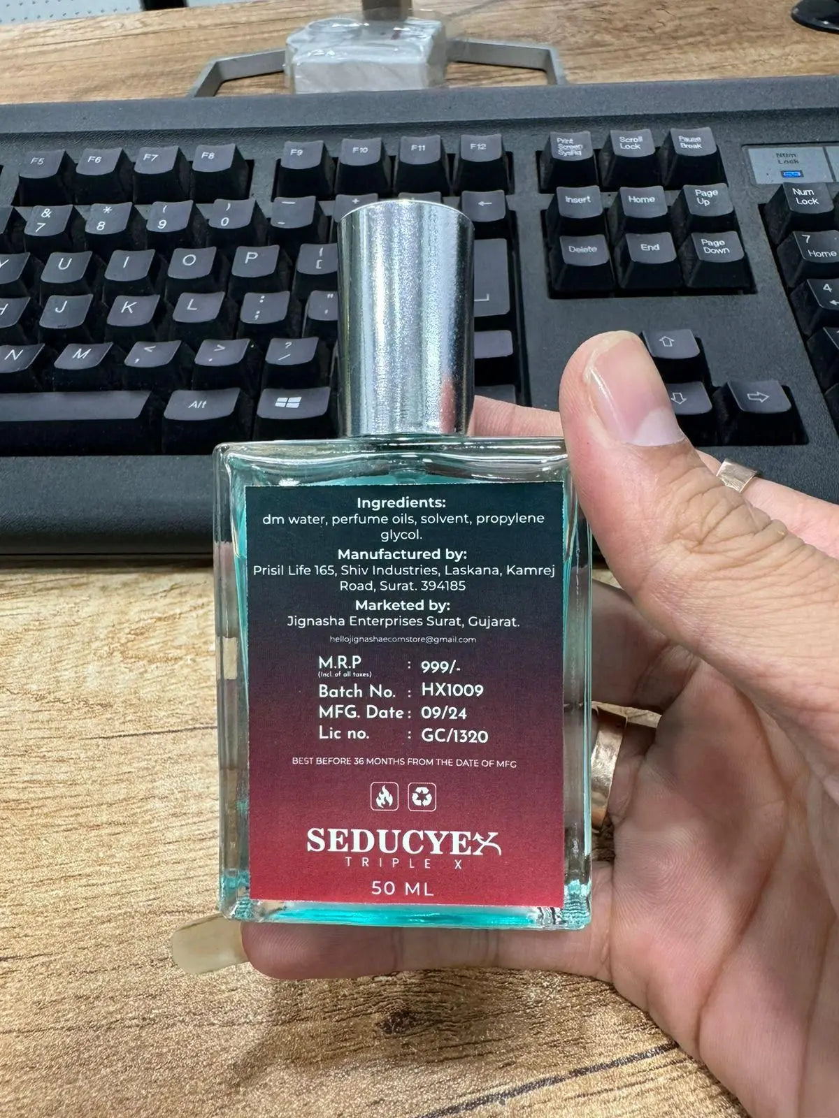 Seducye Triplex Extrait De Perfum – 50ML