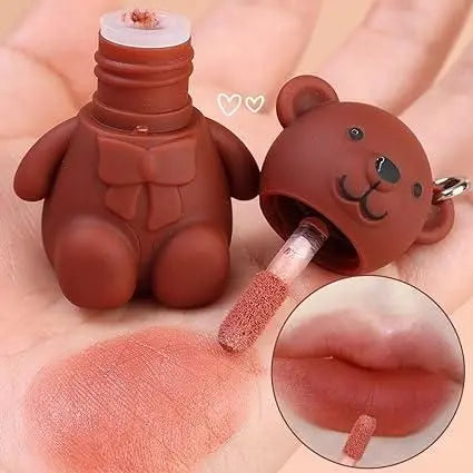 2 in 1 Bear Keychain Lipstick – Pack of 2