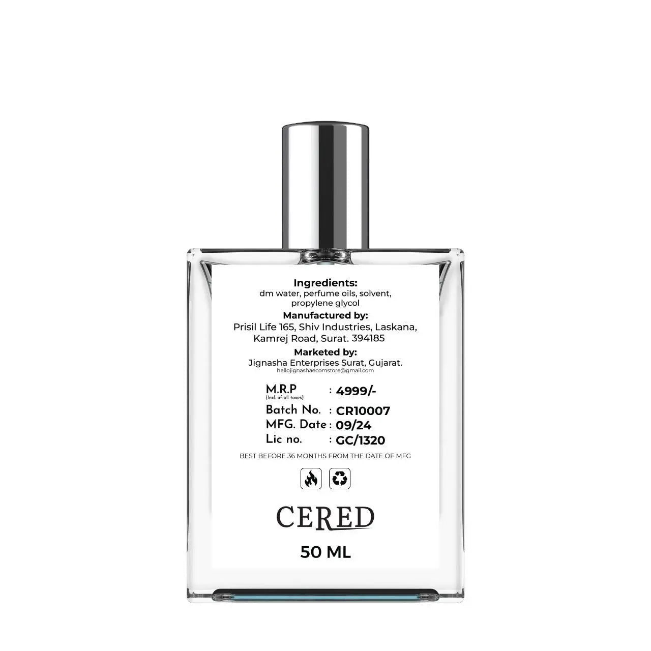 CERED Aventus Perfume – 50ML