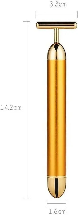 24K Gold Energy Beauty Bar Massager