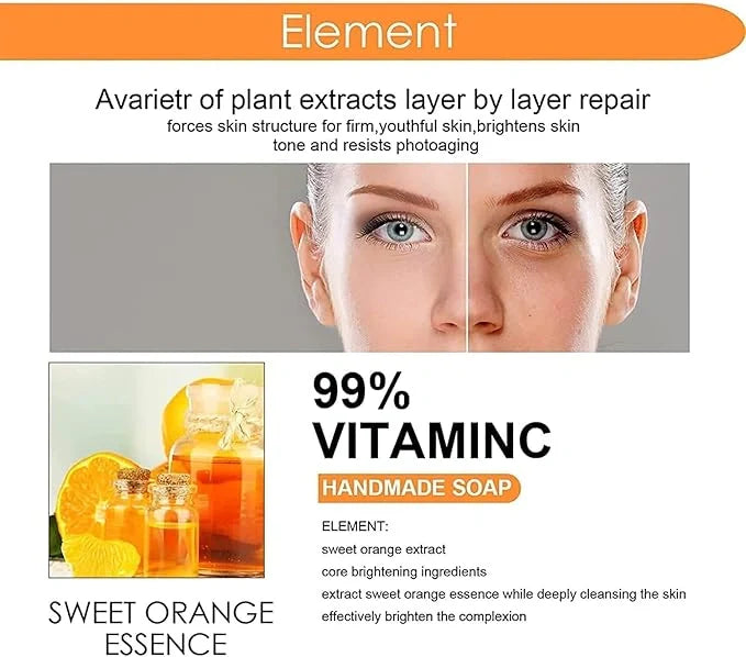 Orange Vitamin C Soap – 300g