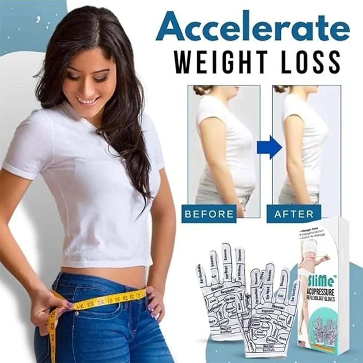 Acupressure Reflexology Gloves