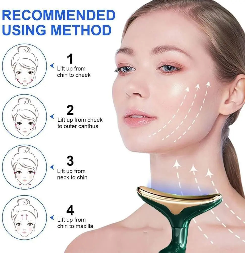 2 In 1 Anti-Wrinkle Facial Massager