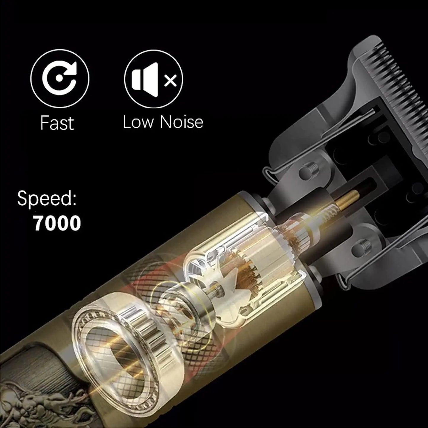 Professional Cordless Hair Clipper – 200g