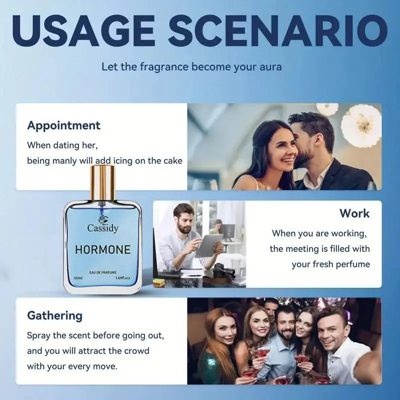 CASSIDY Hormone Perfume – 50ml x 2