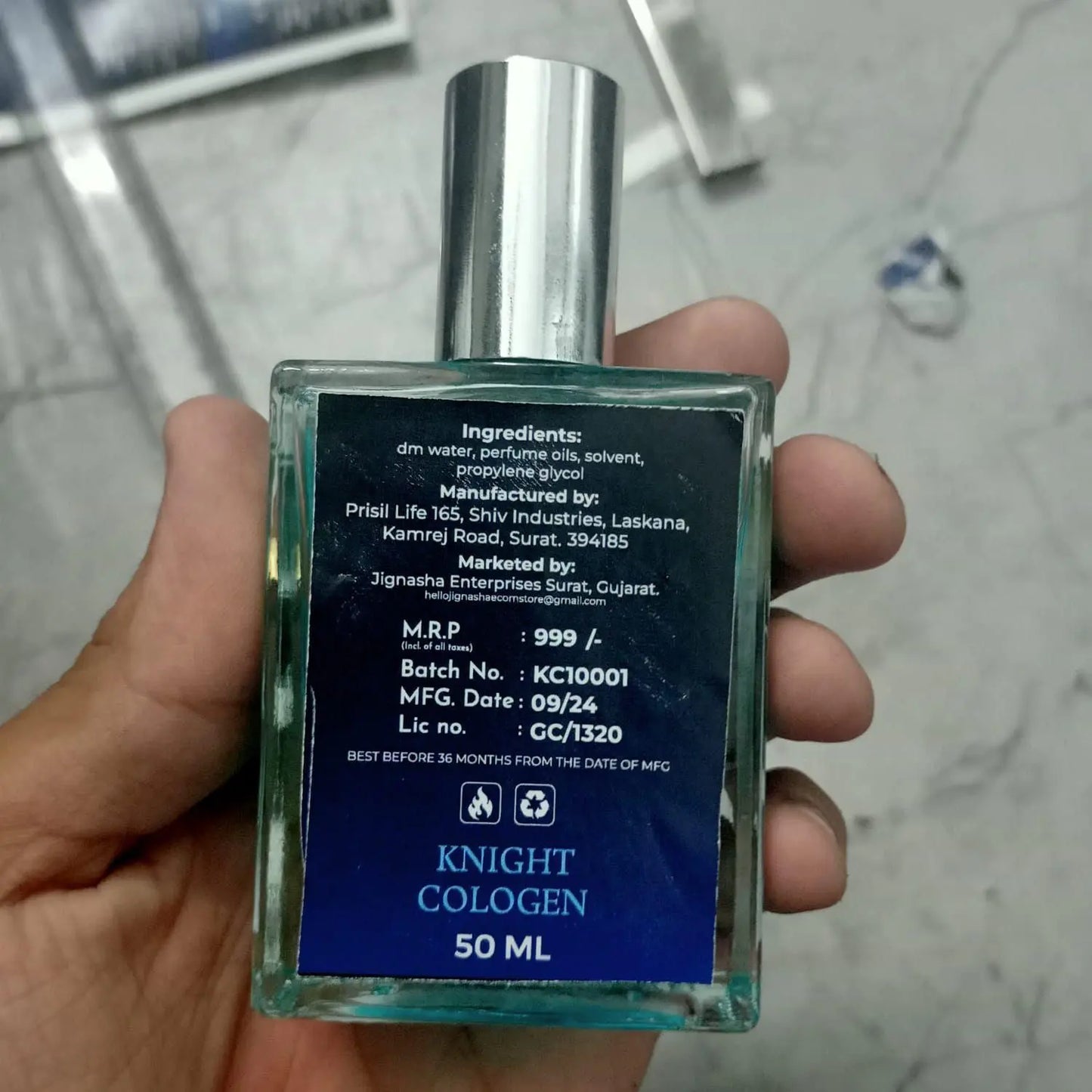 KNIGHT COLOGEN Eau De Toilette – 50ML