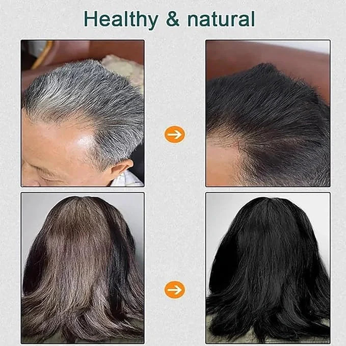 Colorful Plant Hair Dye Comb Shampoo – 100ml (Pack of 2)