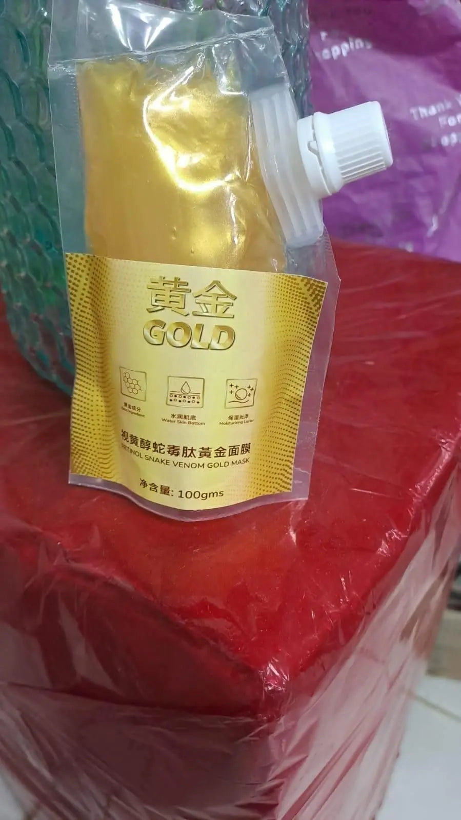 Retinol Snake Venom Gold Mask – 141g