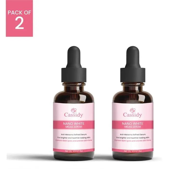 CASSIDY Nano White Melas Serum – Pack of 2