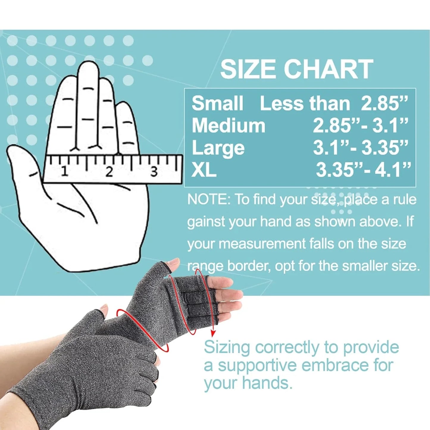 Arthritis Relief Compression Gloves