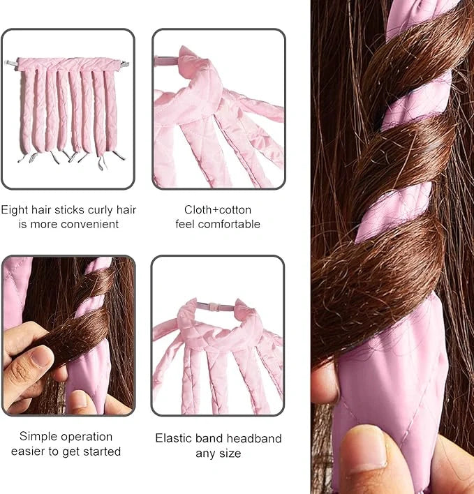 Octopus Heatless Hair Curler