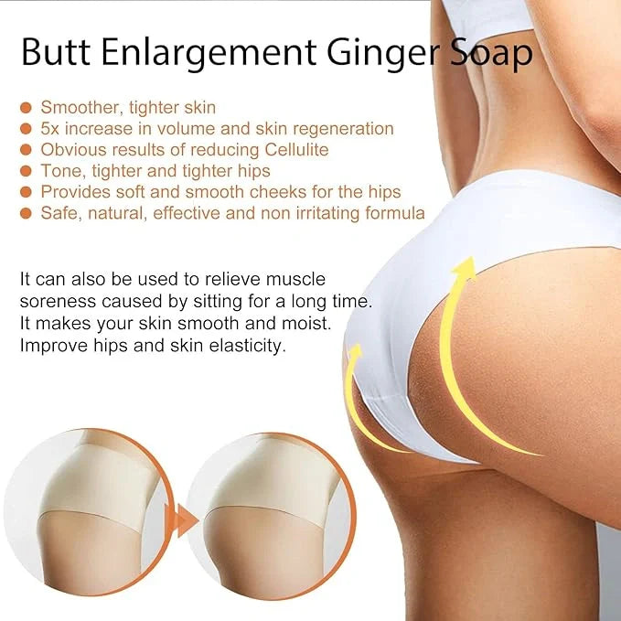 Ginger Butt Lifting Soap – Pack of 3