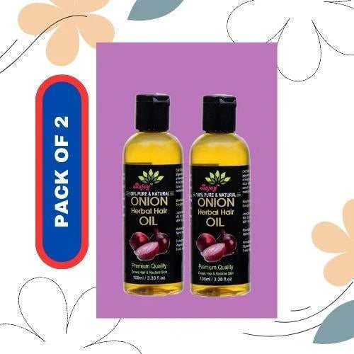 Bejoy Onion Herbal Hair Oil – 200ml × 2