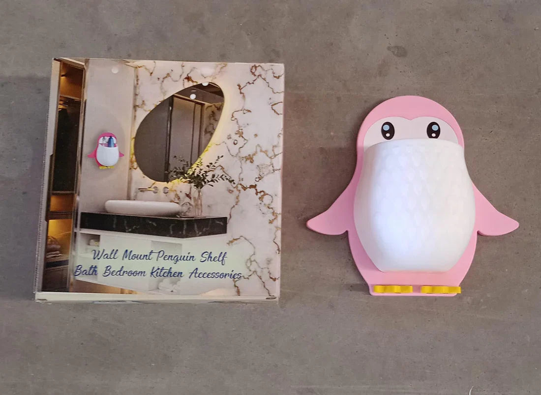 Penguin Wall Storage Box