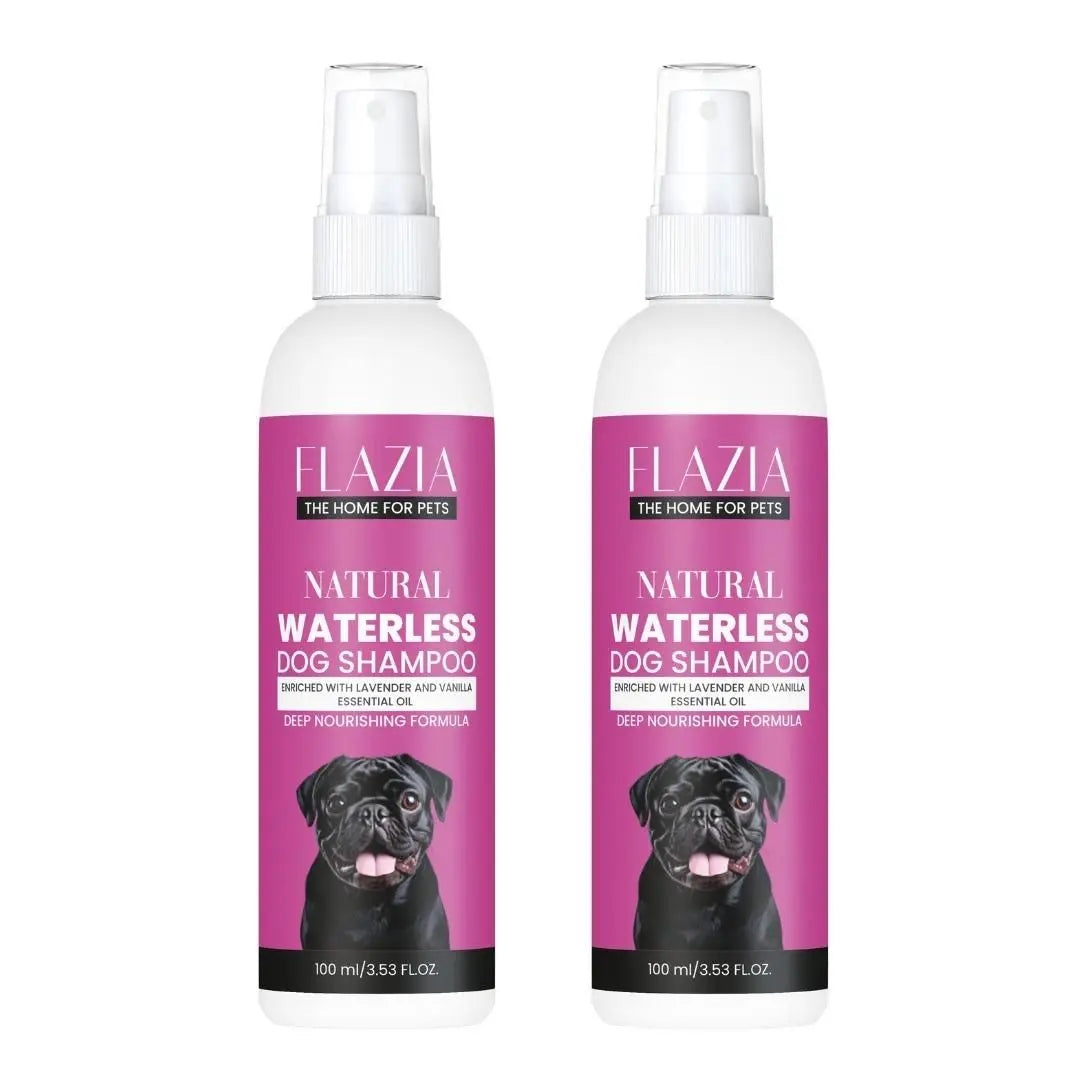 Flazia Waterless Dog Shampoo (Pack of 2)