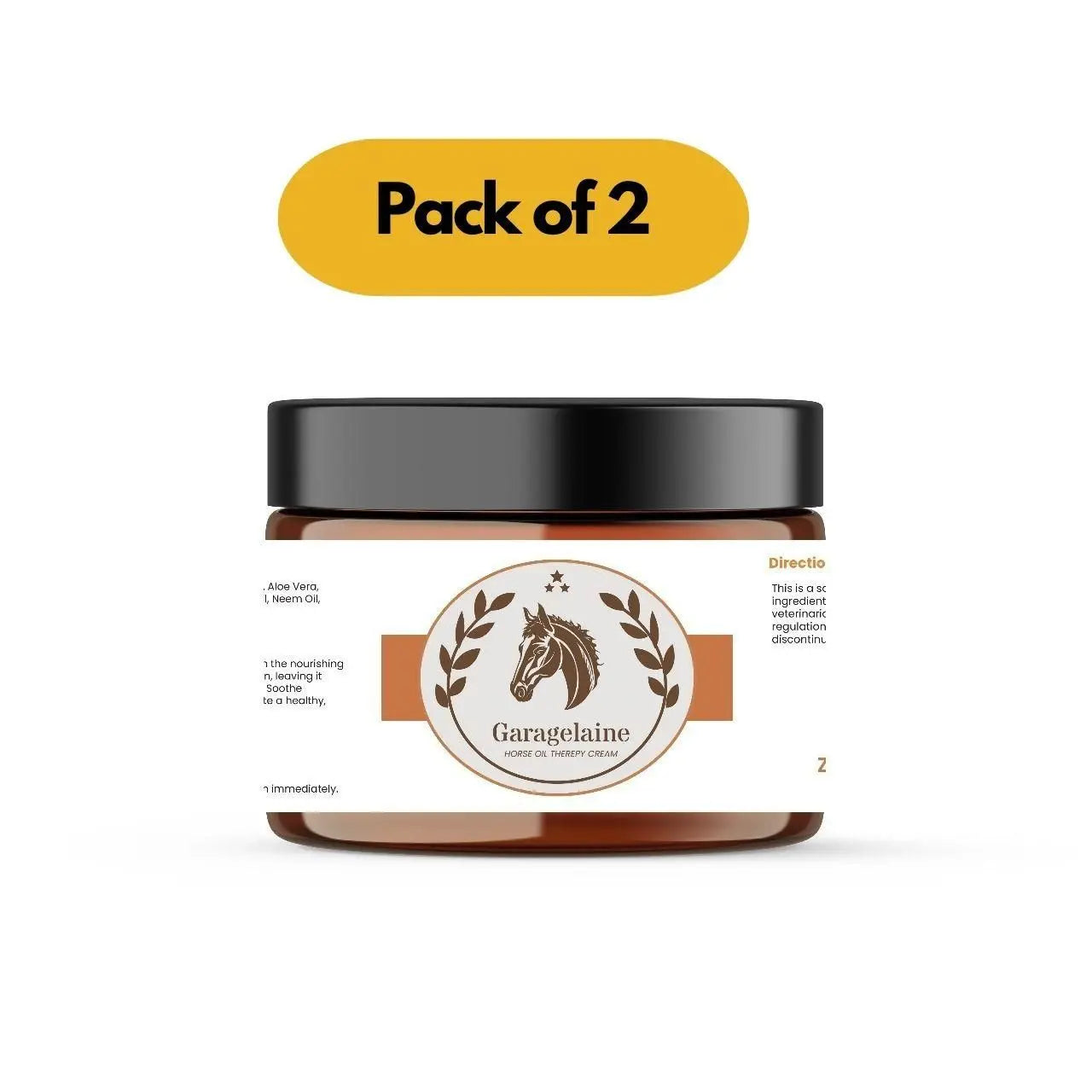 Horse Oil Therapy Cream – Pack of 2