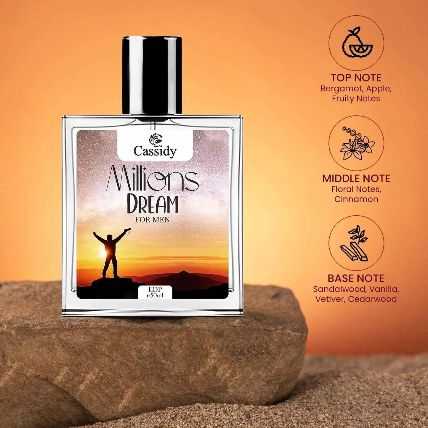 CASSIDY Millions Dream Perfume for Men