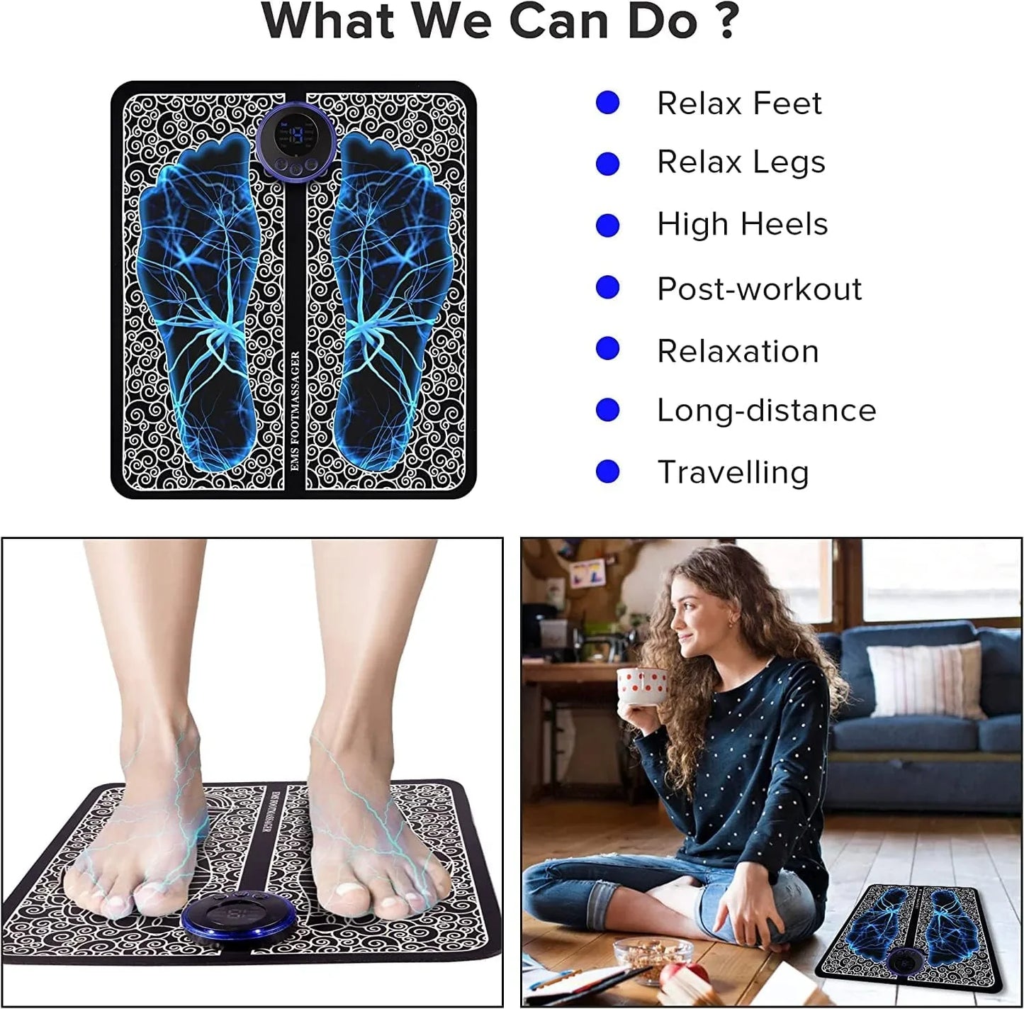 Portable Foot Massage Mat