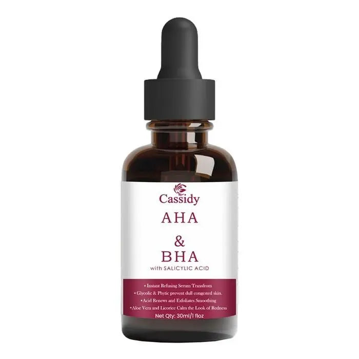 CASSIDY AHA BHA Serum – 30ml x 2