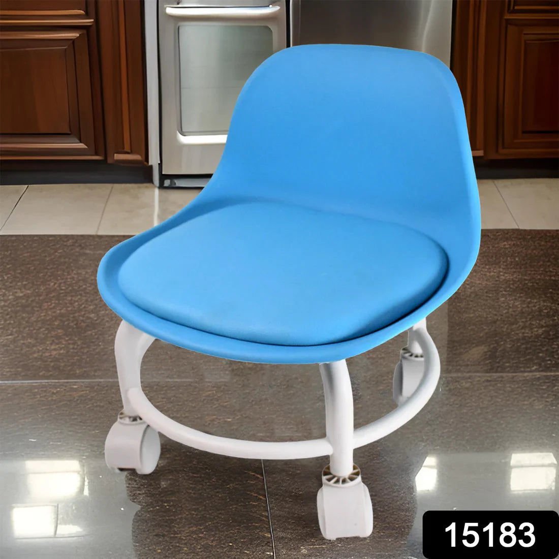 Portable Rolling Stool with Wheels