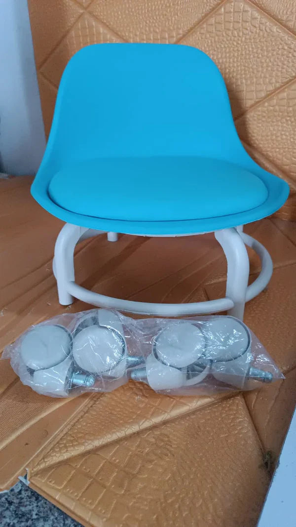 Portable Rolling Stool with Wheels
