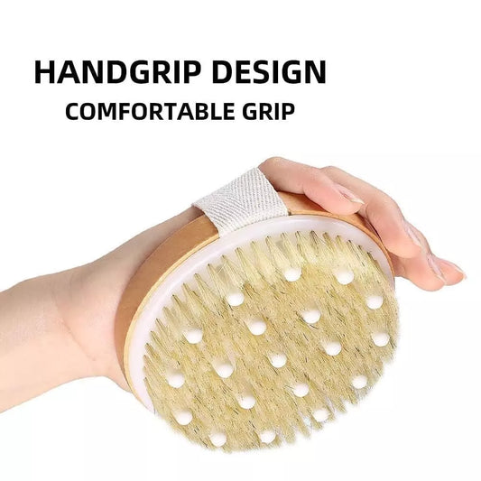 Natural Wooden Bath Brush