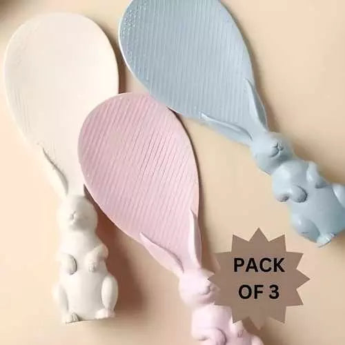 Standing Rabbit Rice Spoons