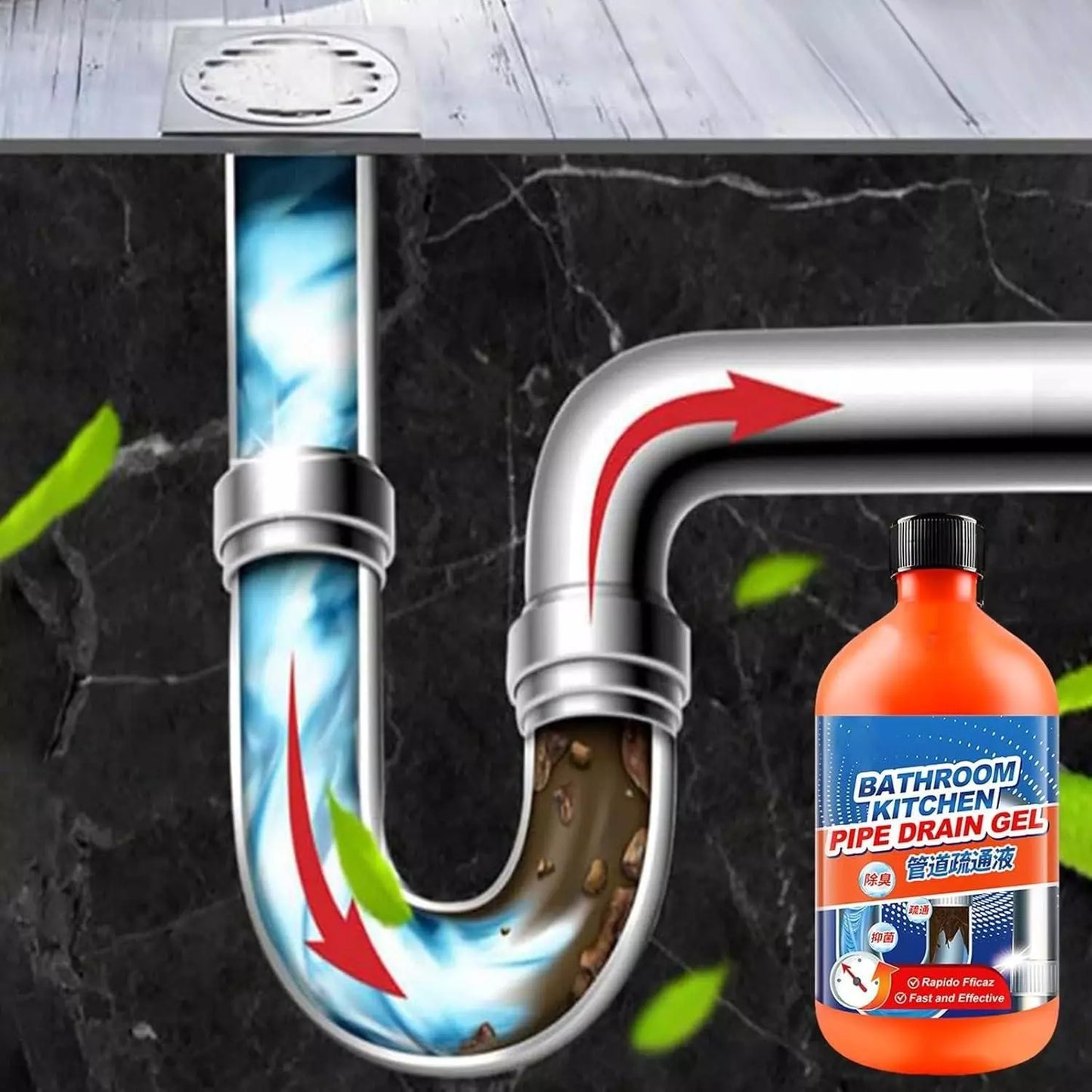 Powerful Drain Cleaner Duo