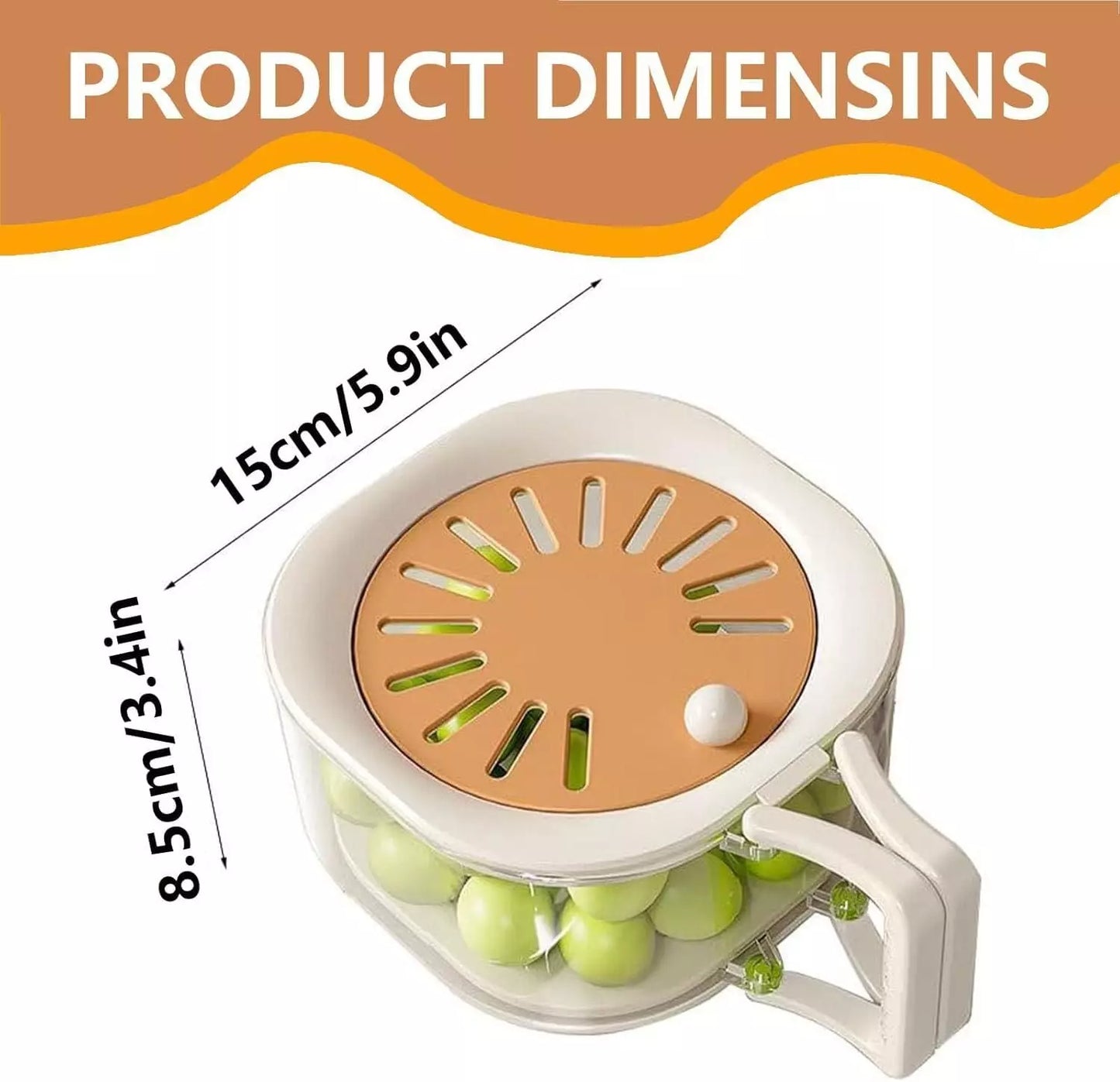 Multi-Use Fruit Drain Basket