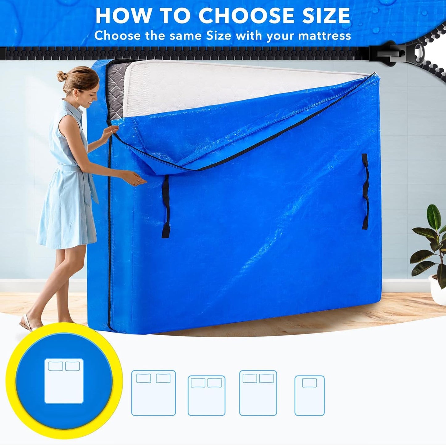Mattress Bags Cover (221149 Cm 1 Pc)