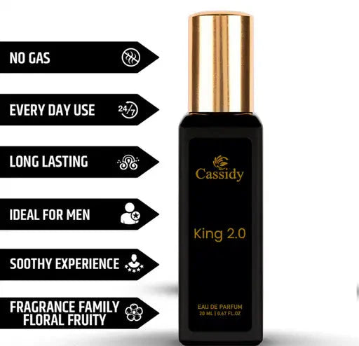 CASSIDY King 2.0 Perfume (Pack of 2)