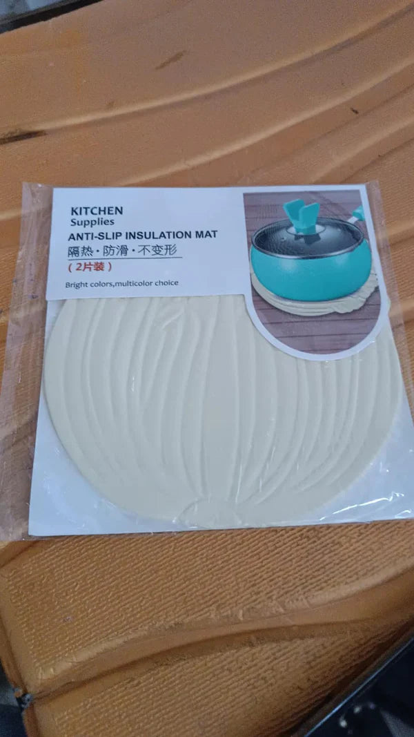 Leaf Silicone Coaster Set