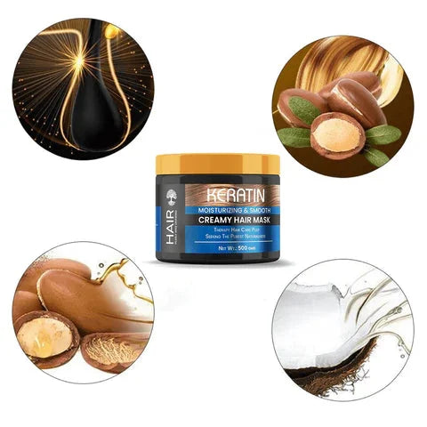 Keratin Cream Hair Mask – 1000ml