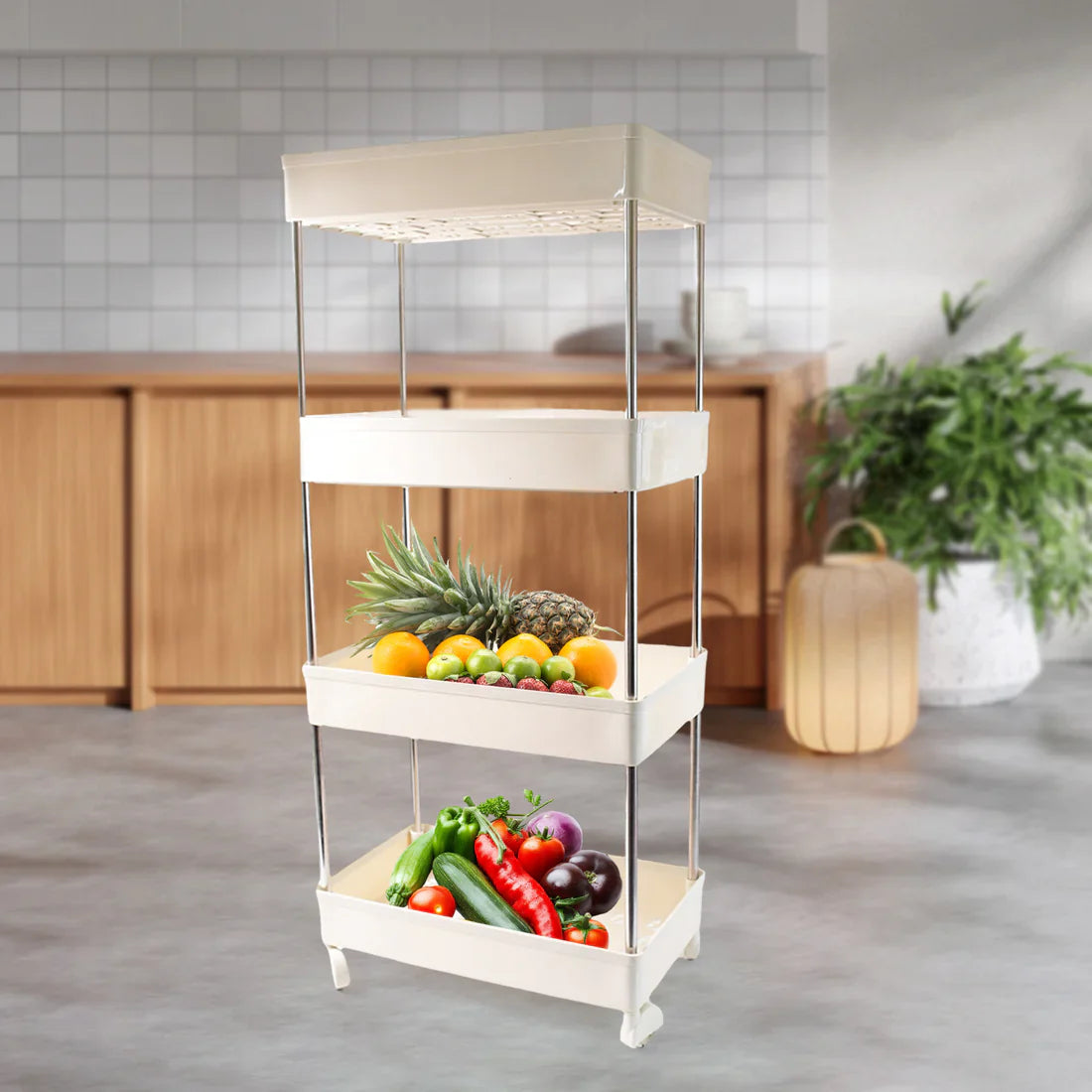 4-Layer Kitchen Storage Rack