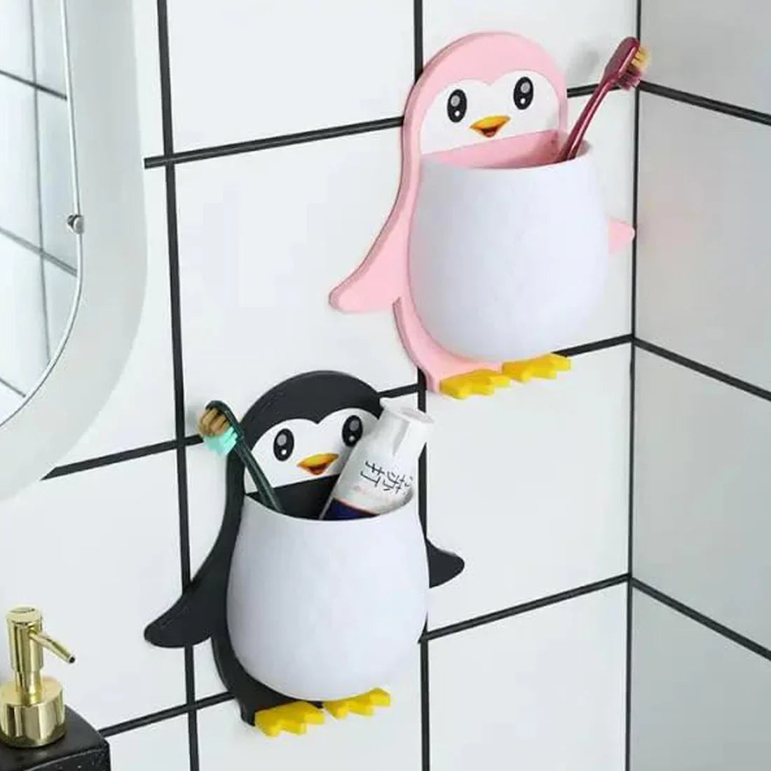 Penguin Wall Storage Box