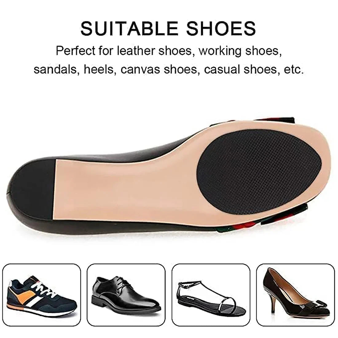 Non-Slip Shoe Sole Pads – 1 Pc