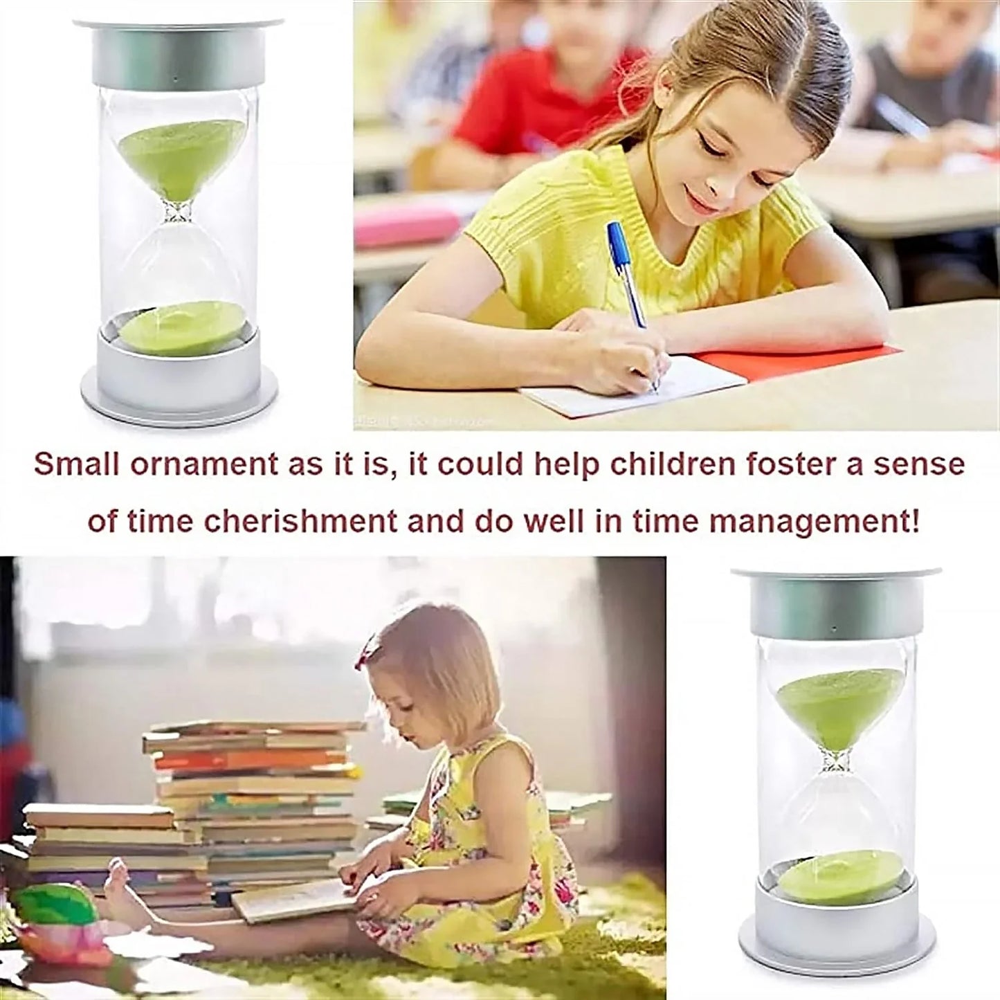 30-Minute Sand Timer – Green