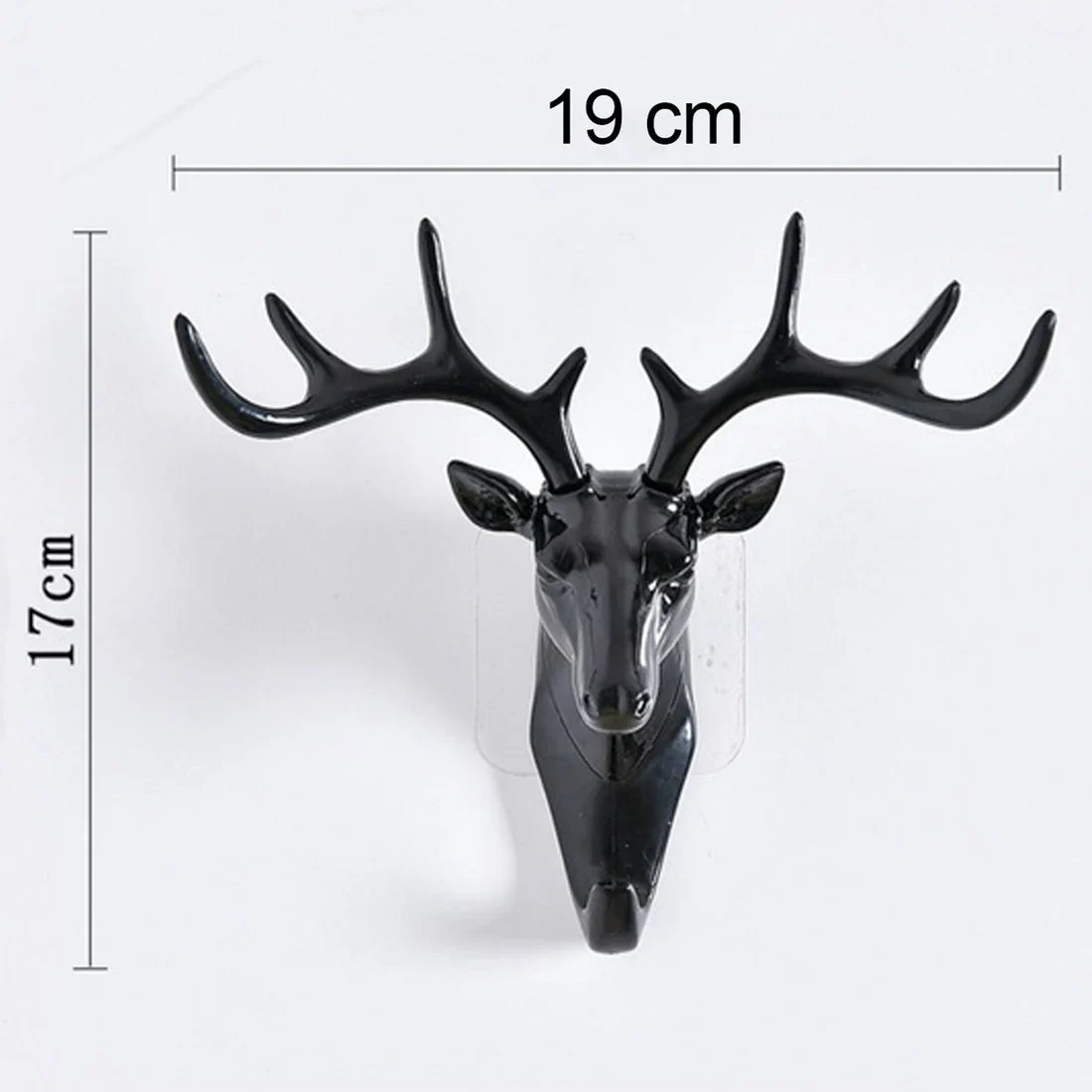 Deer Head Self-Adhesive Wall Hook