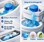 🌊 Automatic Toilet Bowl Cleaner Tablets - 10 Tablets