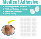 Pain-Free Earring Support Patches (100 Pieces)