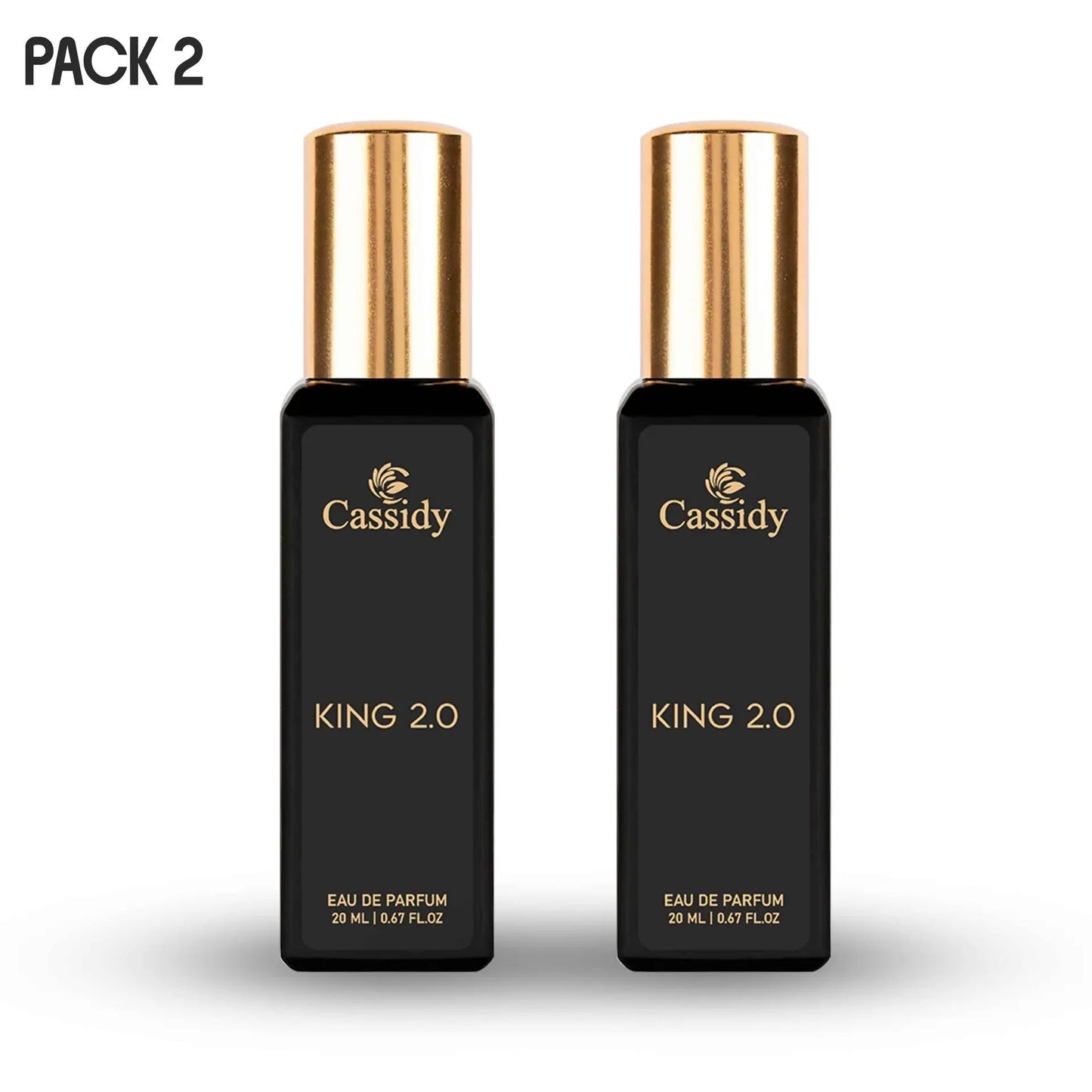 CASSIDY King 2.0 Perfume (Pack of 2)