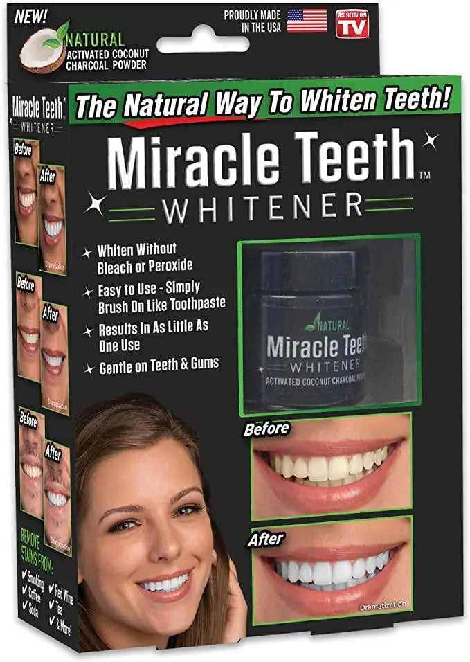 Charcoal Teeth Whitening Powder